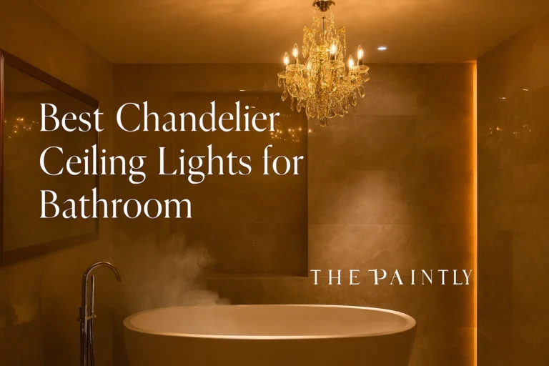 Best Chandelier Ceiling Lights for Bathroom