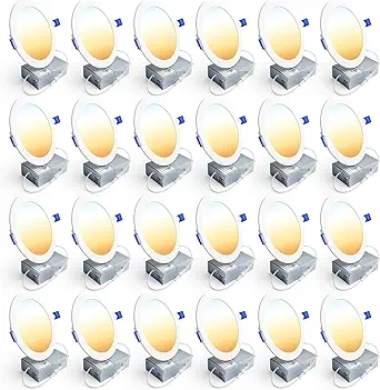 Ensenior 6 LED Recessed Ceiling Light (Canless, Dimmable) (1)