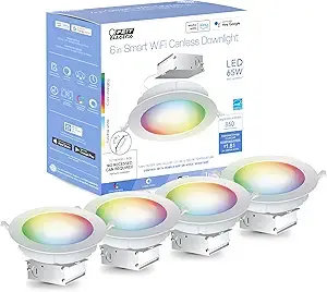 Feit Electric 6-Inch Smart Recessed Downlight (1)