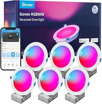 Govee 6 Smart Recessed Lighting (1)