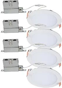 Halo HLB Series 6-Inch Adjustable CCT Canless Integrated LED Kit (1)