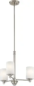 Kichler Joelson 18.5-Inch Nickel Mini Chandelier (1)