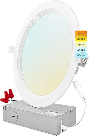 LUXRITE 8 Inch LED Disk Retrofit Light (1)