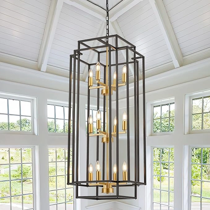 Lantern Farmhouse Rustic Ceiling Chandelier