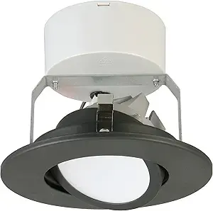 Lithonia Lighting WF6 Adjustable Gimbal Matte Black (1)