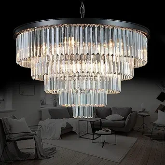 MEELIGHTING Modern Crystal Luxury Chandelier (1)