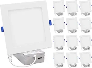 Maxxima 8 Inch Square Canless LED Downlight (1)