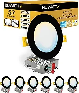 NuWatt Canless Slim LED Wafer Light (1)