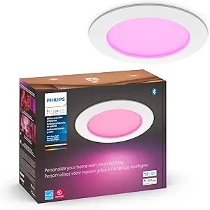 Philips Hue Smart Recessed Downlight, White and Color Ambiance (1)