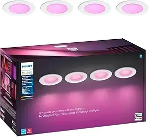 Philips Hue White and Color Ambiance Retrofit Recessed Downlight Kit (1)