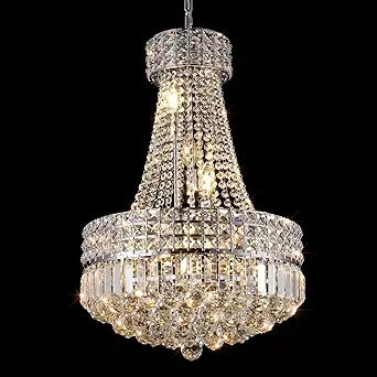 Semi-Flush 3-Light Modern Chandelier (1)