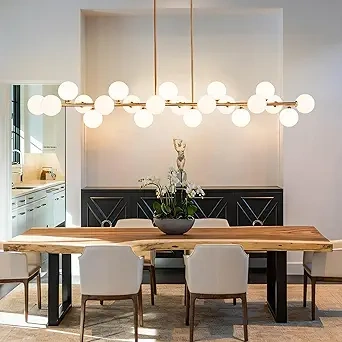 Sputnik Mid-Century Modern Chandelier (1)