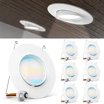 Sunco Gimbal Retrofit, Best Adjustable Downlight for Focused Lighting (1)