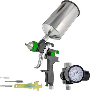TCP Global Professional HVLP Spray Gun — 2.5 mm Heavy-Build Specialist