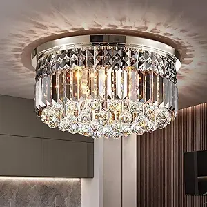 Tzoe 8-Light Crystal Chandelier (LED Compatible) (1)