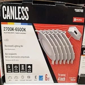 Utilitech Canless Recessed Lighting Kit (1)