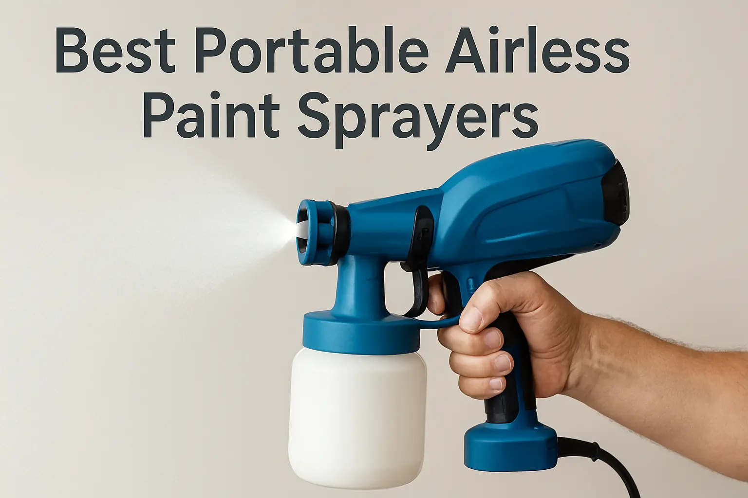 Best Portable Airless Paint Sprayer: Compact, Powerful & Easy to Use