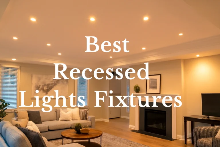 best recessed lights fixtures