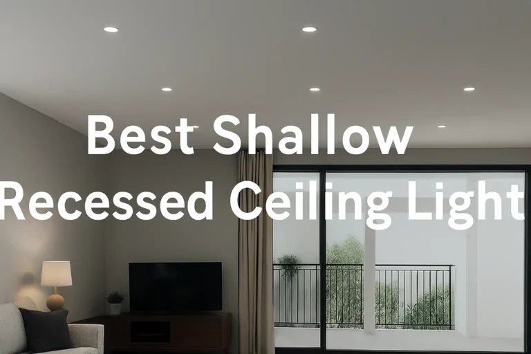 best shallow recessed ceiling light