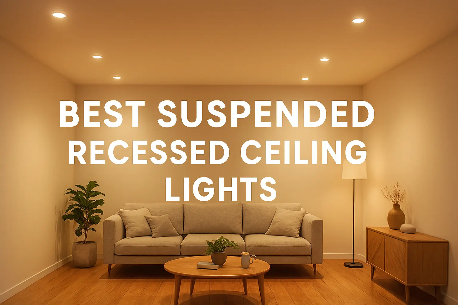 Best Suspended Recessed Ceiling Lights for Drop Ceiling Systems