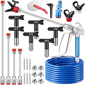 High-Pressure Airless Paint Sprayer Extension Pole Kit (3600 PSI)
