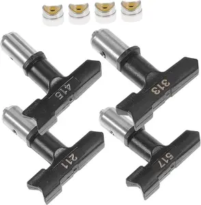 LALAFINA 4-Piece Airless Paint Sprayer Nozzle Tips Set
