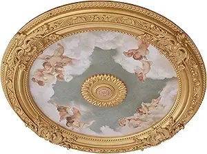 Large Metal Ceiling Medallions (1)