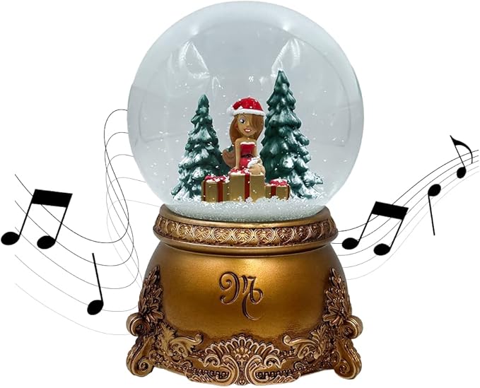 Mariah Carey Official "All I Want For Christmas Is You" Musical Snow Globe