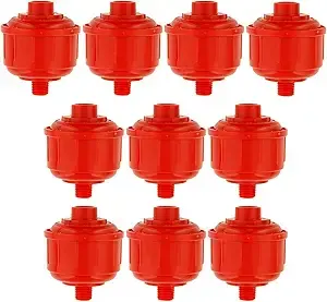 TCP Global 10-Pack Airless Spray Gun Filters (60 & 100 Mesh Combo) (1)