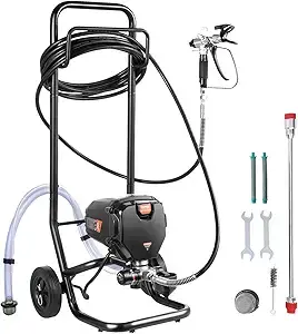 VEVOR 750W Airless Paint Sprayer with Extension Pole (1)