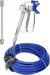 YaeTek Airless Paint Spray Gun & Hose Kit (50 ft – 3600 PSI) (1)
