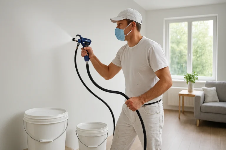 best airless paint sprayer with flexible suction tube