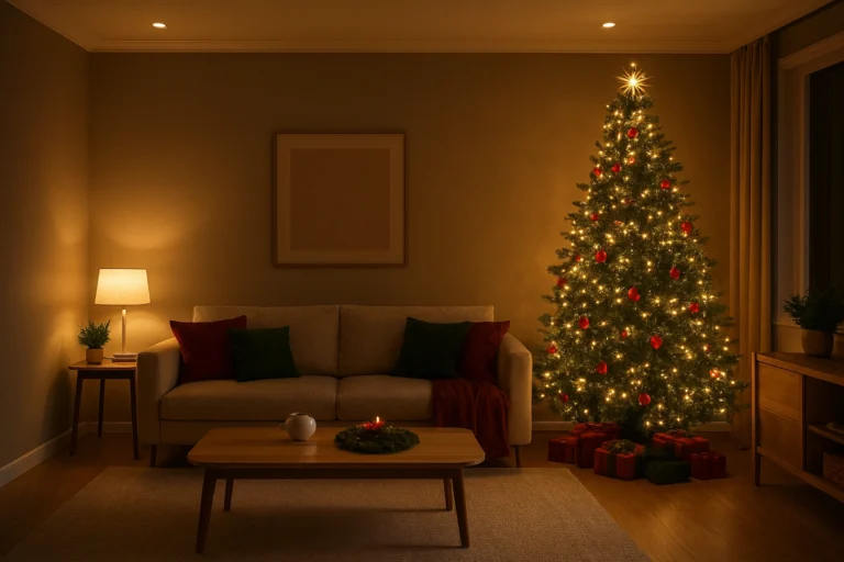 Recessed Lighting Ideas for Christmas Ambiance