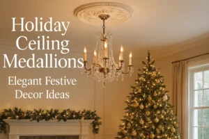 holiday ceiling medallions