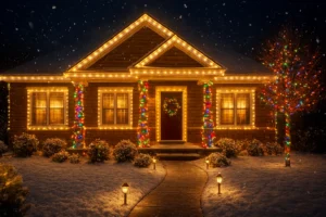 holiday lighting setup ideas