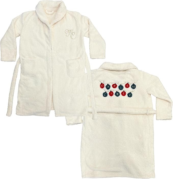 Mariah Carey Official Christmas Cozy Plush Bathrobe