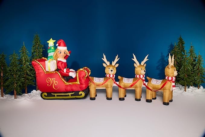 Outdoor Lawn Inflatable Christmas Decoration