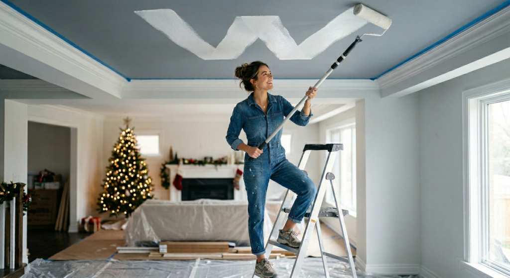 Holiday ceiling lightning